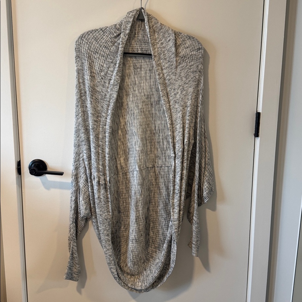 Abercrombie & Fitch Oversized Grey Cardigan